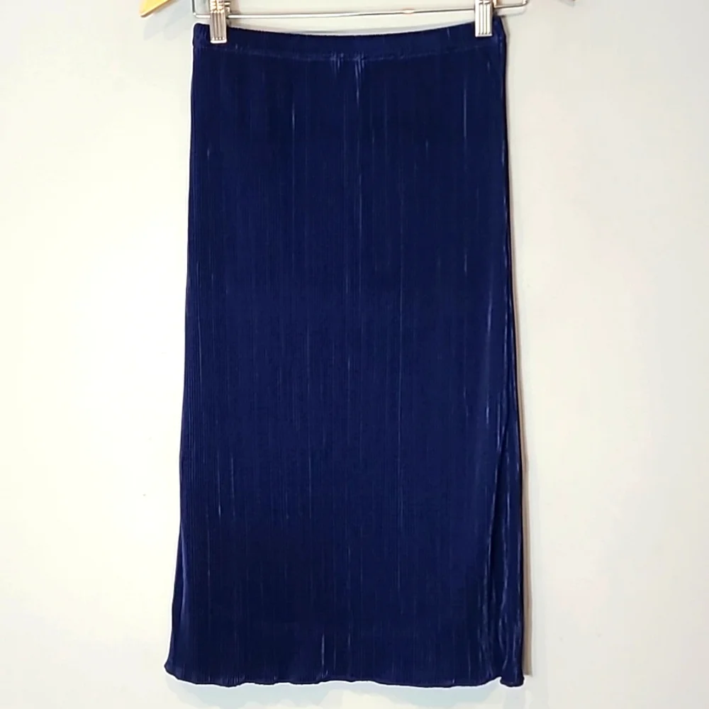 J crew‎ midi skirt Slinky Satin Comfy Size XS Retro Office Preppy Old Money